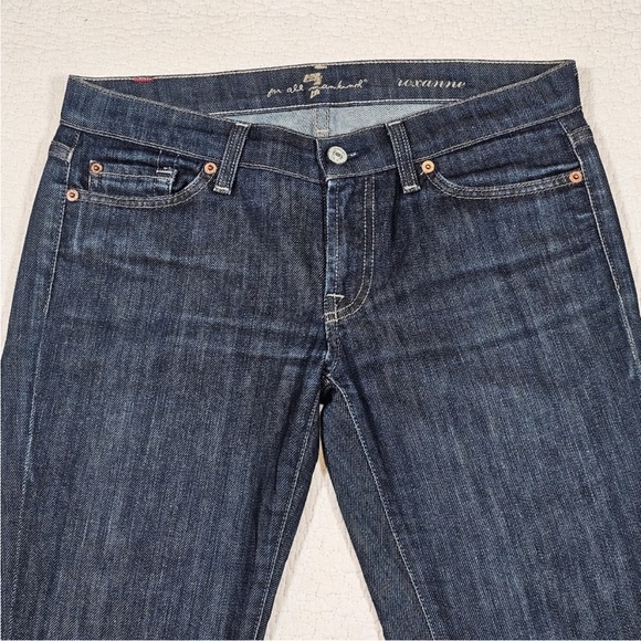 7 For All Mankind Roxanne Classic Slim Fit Jeans 28 - Picture 3 of 8